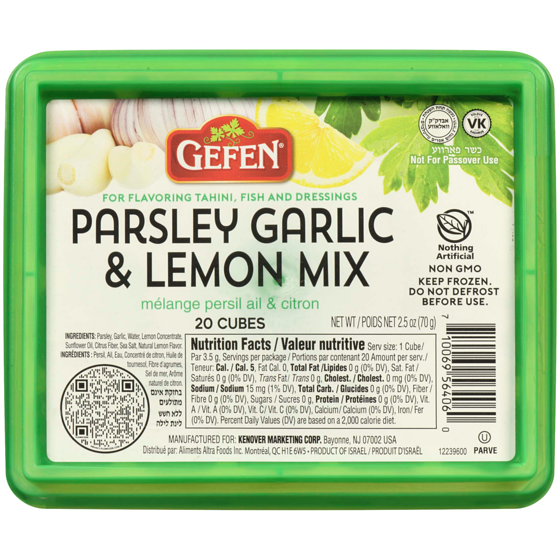Gefen Mélange persil ail & citron 71 g, 9,85 $/100g