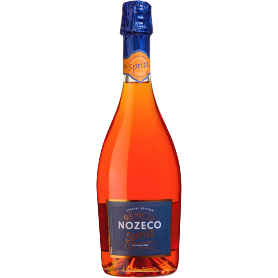 Nozeco Aerated Flavoured Drink Made From Dealcoholized Wine Spritz Special Edition 750 ml, $1.73/100ml