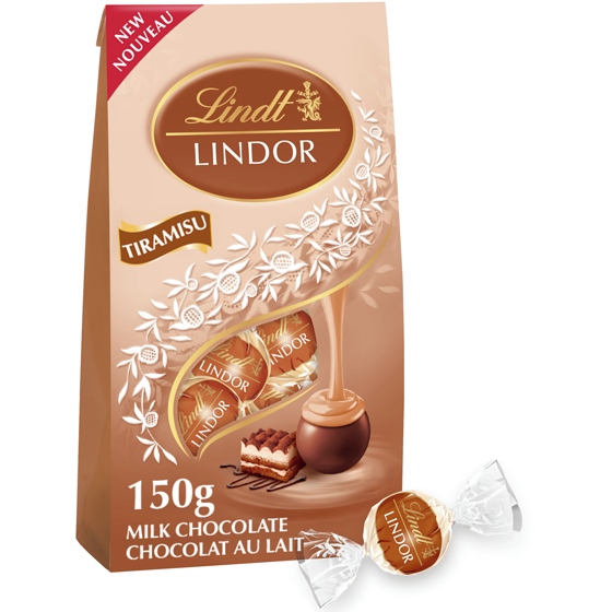 Lindt LINDOR Tiramisu Chocolate Truffles Bag 150 g, $6.66/100g