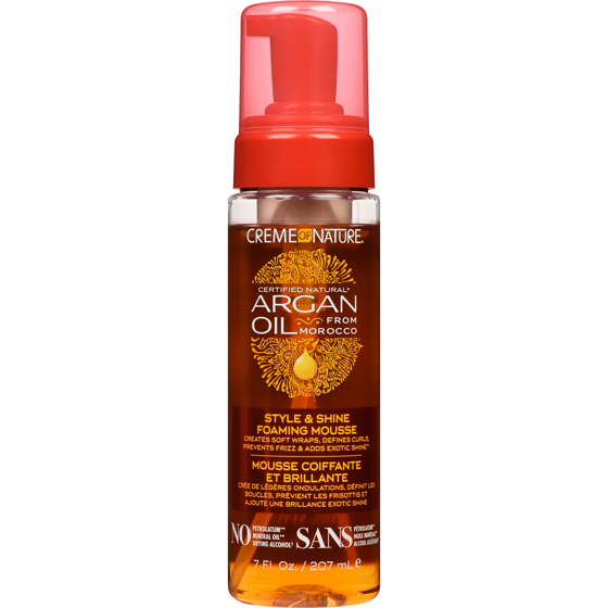 Creme of Nature Argan Oil From Morocco Style & Shine Foaming Mousse 207 ml, $9.17/100ml
