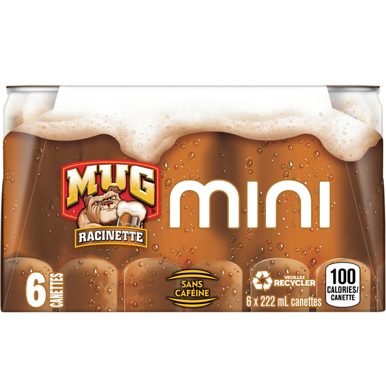 Mug Racinette 6x222.0 ml, 0,41 $/100ml