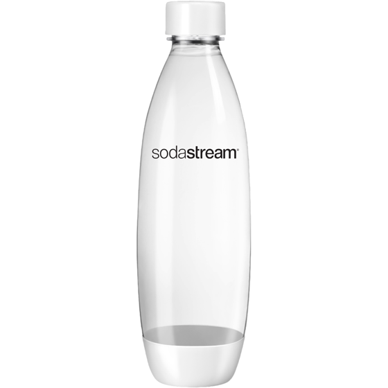 sodastream 1L Fuse White Bottles Twin Pack - Dishwasher Safe 1 ea, $25.00/1ea