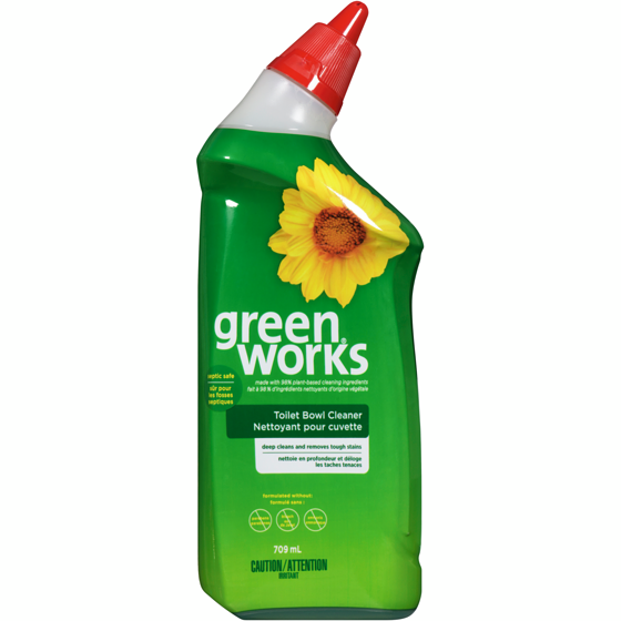 Clorox Green works nettoyant pour cuvette 709 ml, 0,85 $/100ml