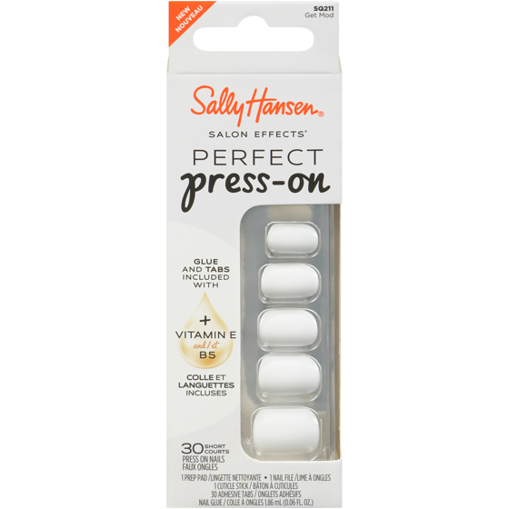 Sally Hansen Salon Effects Press On Nails Sq211 Get Mod Short 1 ea, $12.99/1ea
