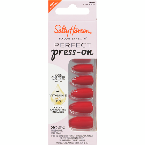 Sally Hansen Salon Effects Press On Nails Al031 Asap Apple Medium 1 ea, $12.99/1ea