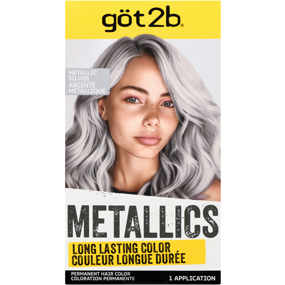 Schwarzkopf Metallics Permanent Hair Colour, M71 Metallic Silver, 1 Application 60 ml, $24.98/100ml