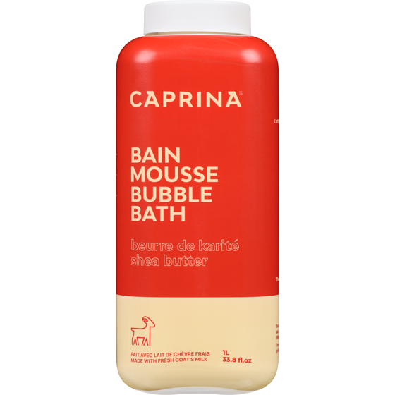 Caprina Bubble Bath Shea Butter 1 l, $0.85/100ml