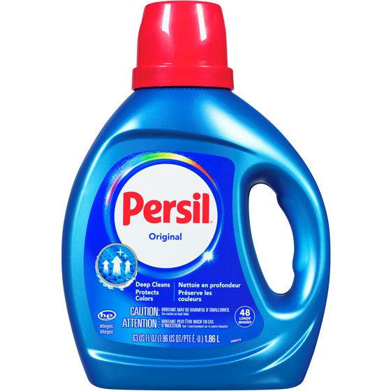 Persil Original Everyday Clean Liquid Laundry Detergent, 48 Wash Loads 1.86 l, $0.86/100ml