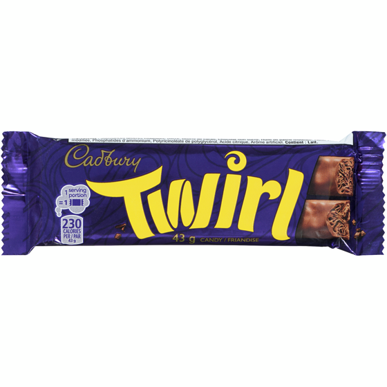 Cadbury Candy 43 g, $4.16/100g