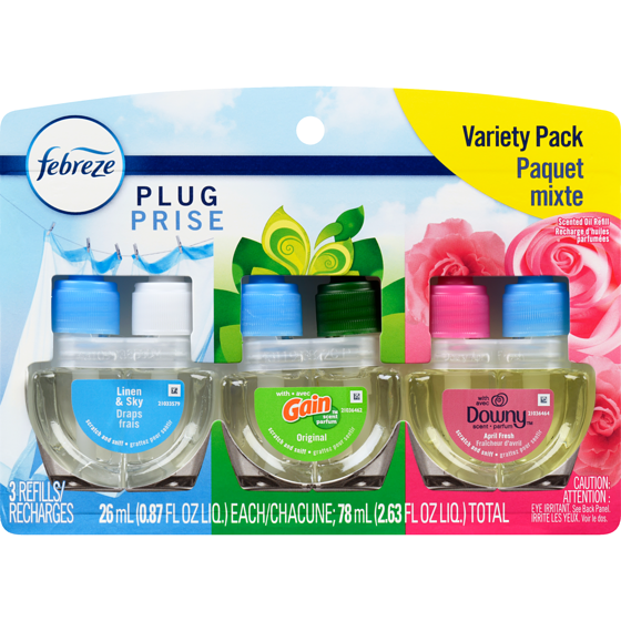 Febreze Plug In Air Freshener Scented Oil Refill Base Mx, 3ct 77.7 ml, $2.57/10ml
