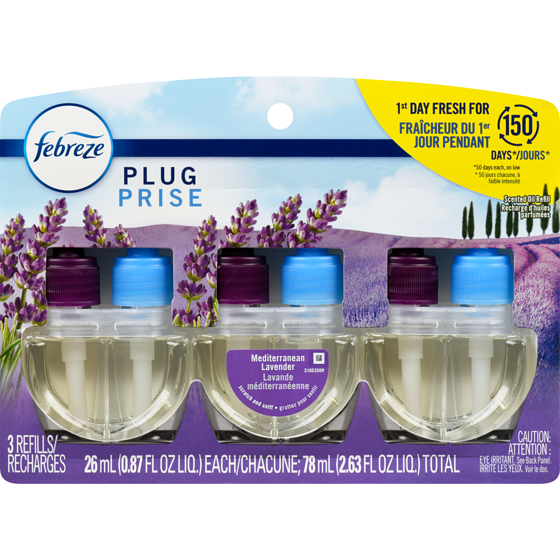 Febreze Assainisseur d’air PLUG lavande 77.7 ml, 2,06 $/10ml