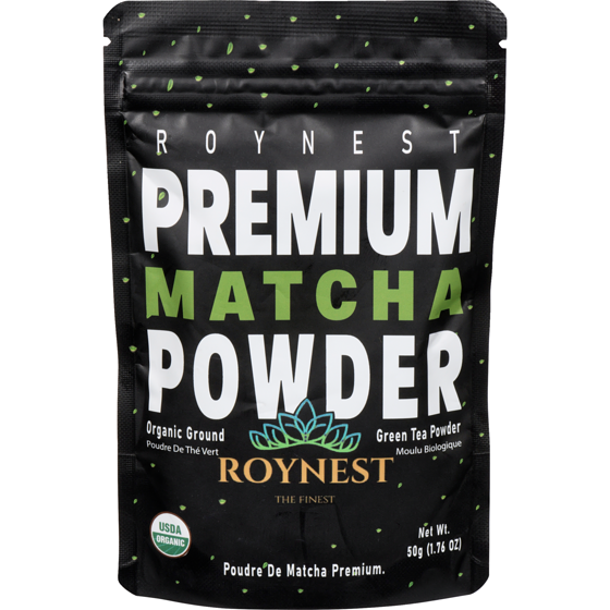 Roynest Poudre de matcha premium moulu biologique 50 g, 23,98 $/100g
