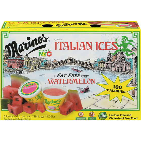 Marino's Italian Ices Fat Free, Watermelon 170 g, $4.70/100g