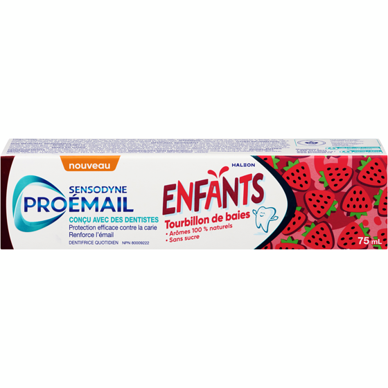 Sensodyne Pronamel enfants tourbillon de baies 75 ml, 9,32 $/100ml