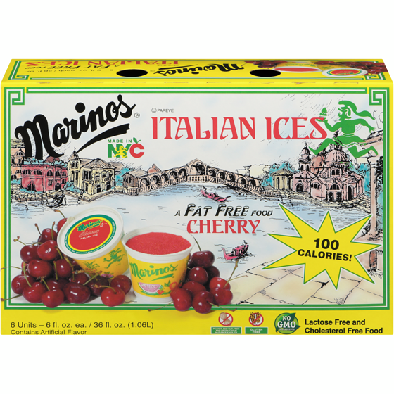 Marino's Italian Ices Fat Free, Cherry 170 g, $4.70/100g