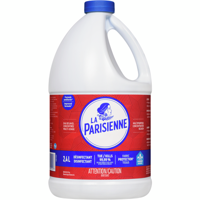 La Parisienne Multipurpose Concentrated Bleach 2.4 l, $0.11/100ml