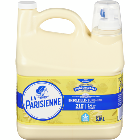 La Parisienne Assouplisseur ensoleillé 5.04 l, 0,32 $/100ml