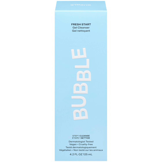 Bubble Gel Cleanser Fresh Start 125 ml, $17.59/100ml