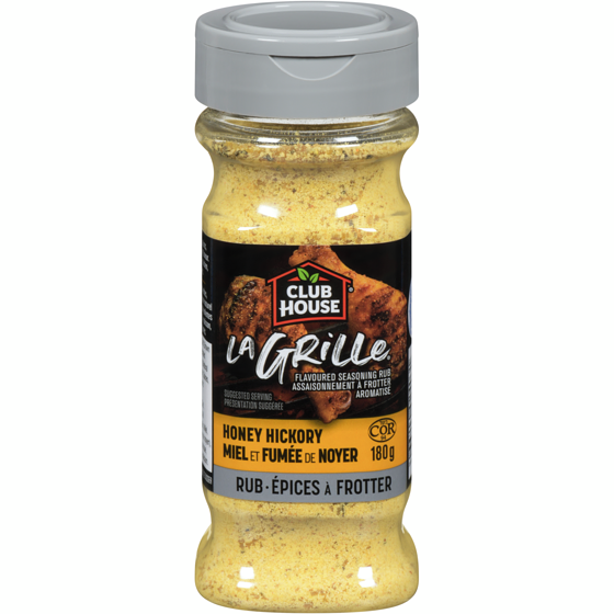 Club House La Grille Honey Hickory Seasoning 180 g, $2.78/100g