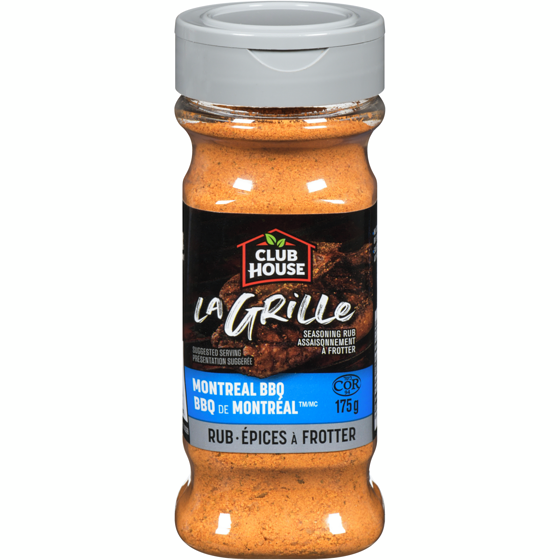 Club House La Grille Montreal BBQ Seasoning Rub 175 g, $2.86/100g