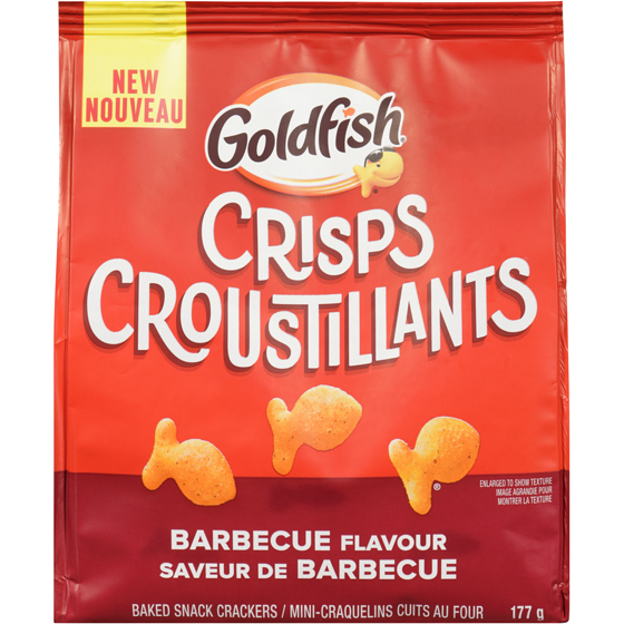 Pepperidge Farm Goldfish Crisps Baked Snack Crackers Barbecue Flavour 177 g, $1.41/100g