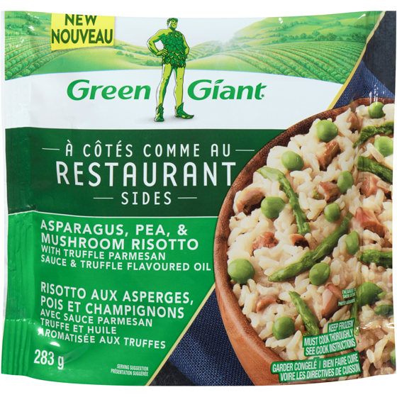 Green Giant Risotto Asparagus, Pea & Mushroom 283 g, $1.59/100g