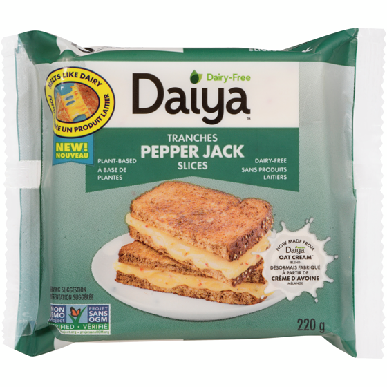 Daiya Dairy Free Pepper Jack Cheese Slices 220 g, $2.95/100g