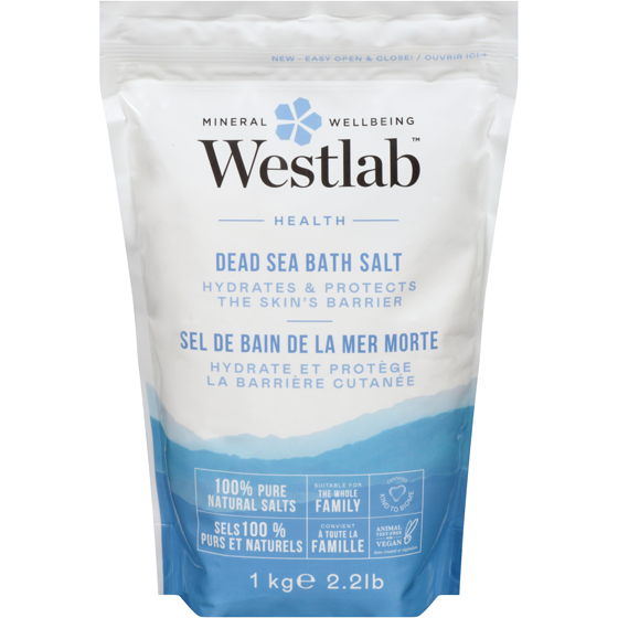 Westlab Dead Sea Bath Salt 1030 g, $0.87/100g