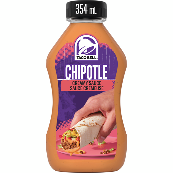 Taco Bell Creamy Chipotle Sauce 354 ml, $1.35/100ml
