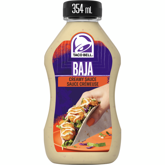 Taco Bell Creamy Baja Sauce 354 ml, $1.69/100ml