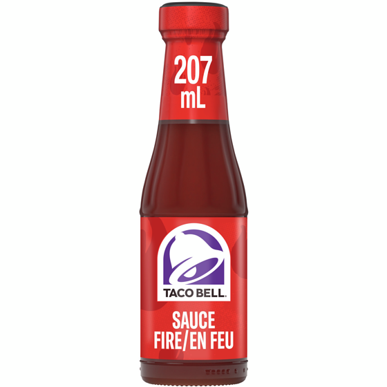 Taco Bell Fire Sauce 207 ml, $2.17/100ml