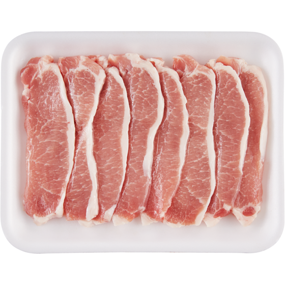 null Côtelette de porc en coupe centrale friture rapide 22,69 $/1kg 10,29 $/1lb