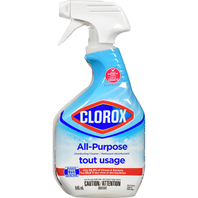 Clorox All-Purpose Disinfecting Cleaner 946 ml, $0.53/100ml