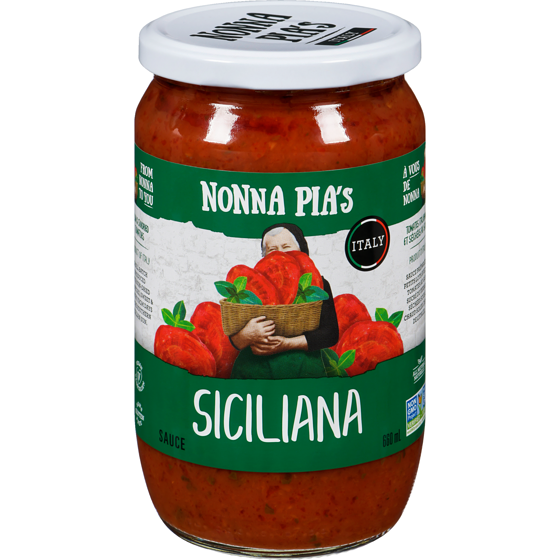 Nonna Pia's Gourmet Sauces Sauce Siciliana 660 ml, $1.06/100ml