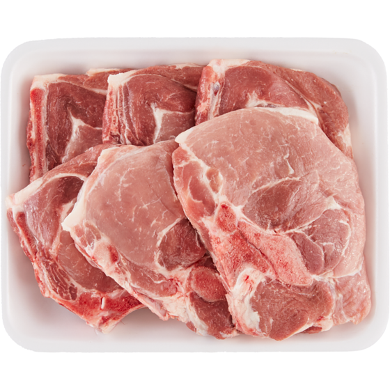 null Pork Loin Sirloin End Chops, Club Pack $11.00/1kg $4.99/1lb