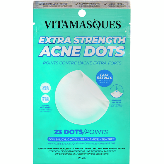 Vitamasques Extra Strength Acne Dots Face Mask 1 ea, $7.00/1ea