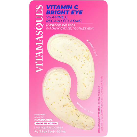 Vitamasques Vitamin C Bright Eye Hydrogel Eye Pads 1 ea, $5.29/1ea