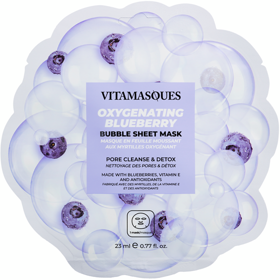 Vitamasques Oxygenating Blueberry Face Mask 1 ea, $5.50/1ea