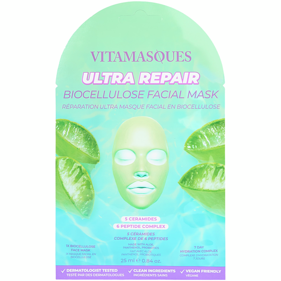 Vitamasques Ultra Repair Face Mask 1 ea, $7.00/1ea