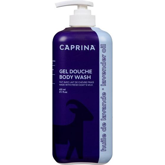 Caprina Body Wash Lavender Oil 625 ml, $1.04/100ml