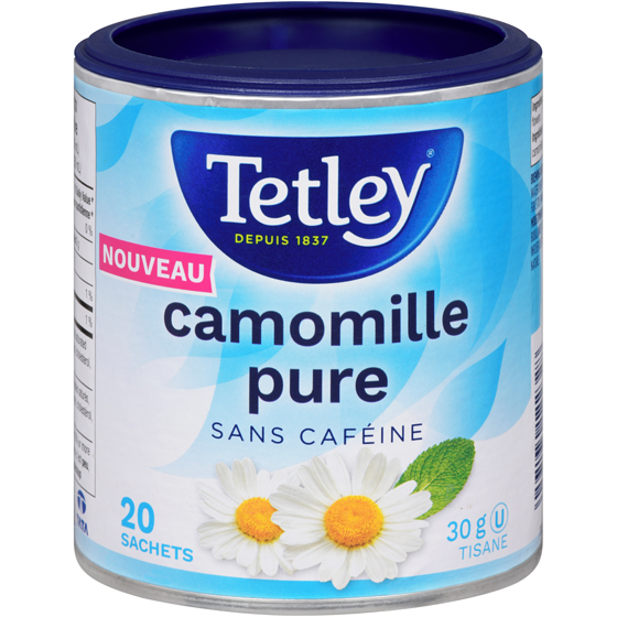 Tetley Tisane camomille pure 20 ea, 0,22 $/1ch