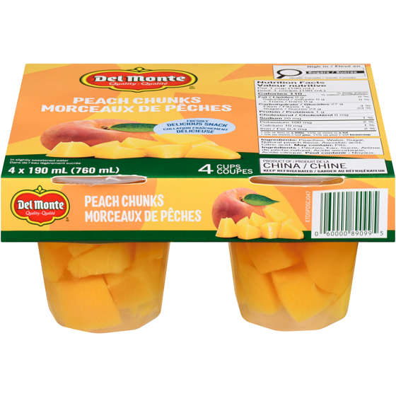 Del Monte Peach Chunks 760 ml, $1.45/100ml