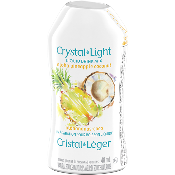Crystal Light Aloha Pineapple Coconut Liquid Drink Mix 48 ml, $9.98/100ml