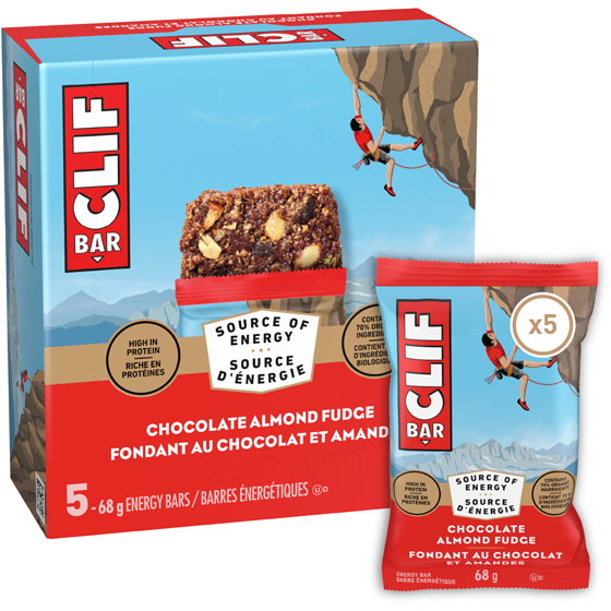 CLIF Energy Bars Chocolate Almond Fudge, Granola Bar 5x68.0 g, $2.65/100g