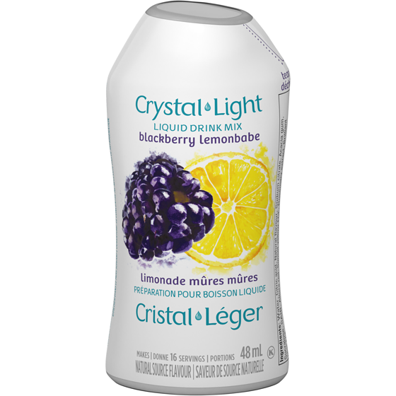 Crystal Light Blackberry Lemonbabe Liquid Drink Mix 48 ml, $9.98/100ml