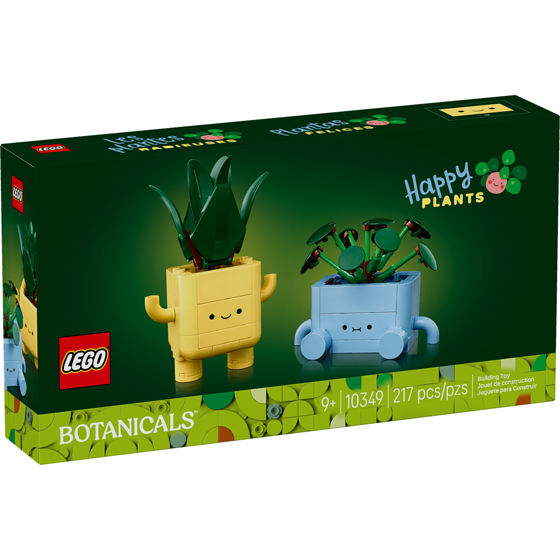 LEGO Botanicals Happy Plants Toy for Kids 9+ 10349 1 ea, $25.00/1ea