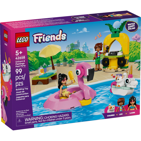 LEGO Friends Unicorn & Flamingo Pool Party 42658 1 ea, $13.00/1ea