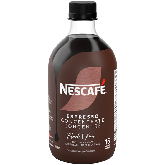 Nestlé Espresso concentré Noir, Concentré de café 500 ml, 2,00 $/100ml