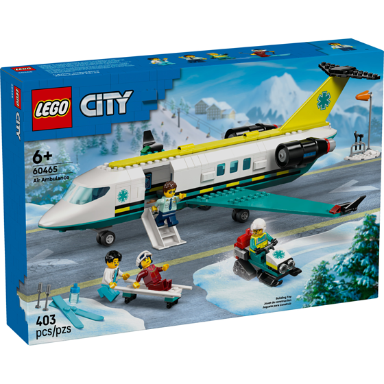 LEGO City Emergency Air Ambulance Airplane Toy 60465 1 ea, $65.00/1ea