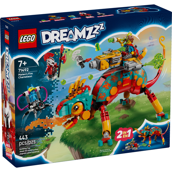 LEGO DREAMZzz Mateo’s Fire Chameleon Kids Toy 71492 1 ea, $65.00/1ea